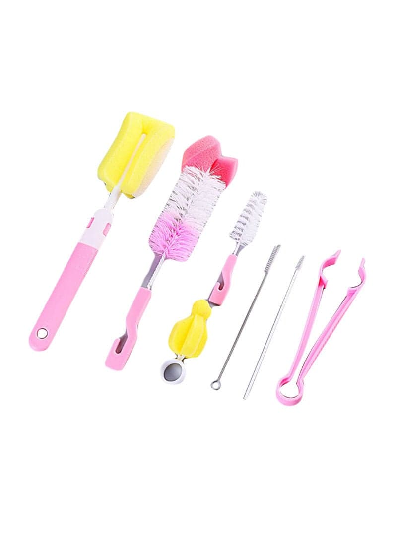 7-Piece Feeding Bottle Cleaning Brush