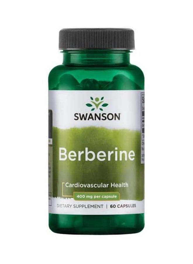 Berberine Cardiovascular Health Dietary Supplement - 60 Capsules