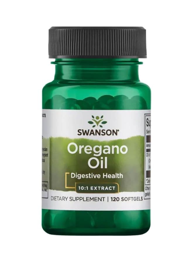 Oregano Oil Dietary Supplement - 120 Softgels
