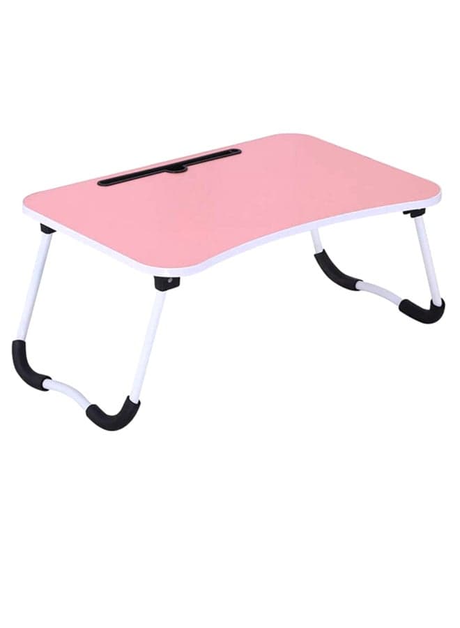 Folding Lazy Desk Pink/Black/White