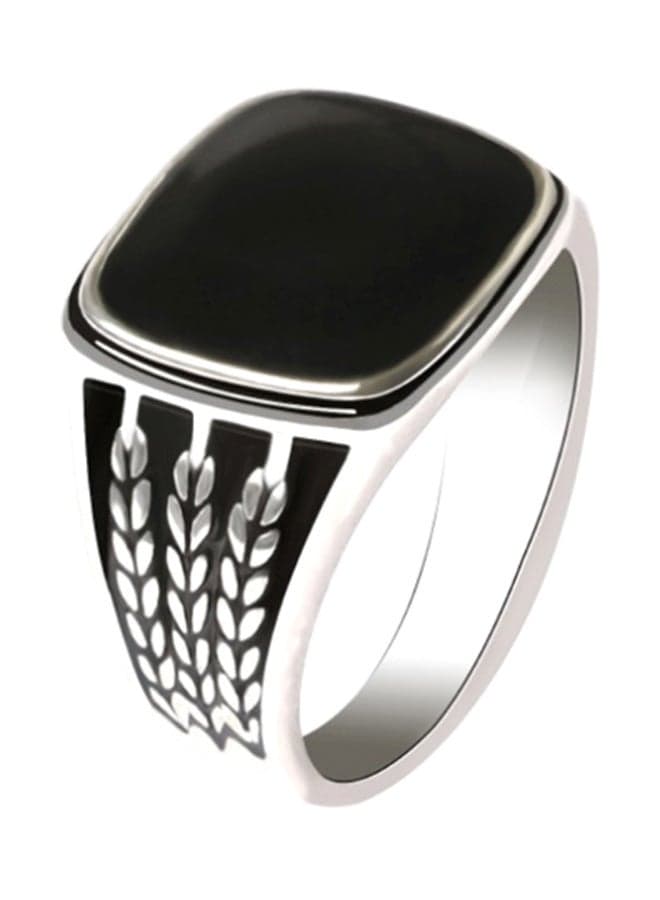 Silver Plated Retro Ring
