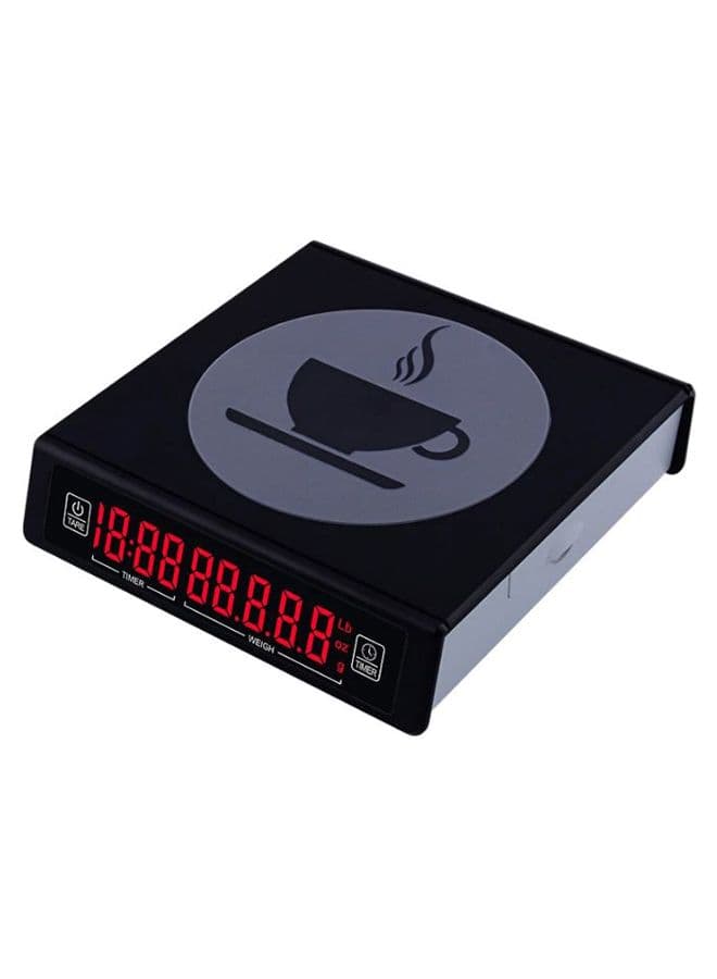 Drip Coffee Digital Scale With Timer Black/White 3kg