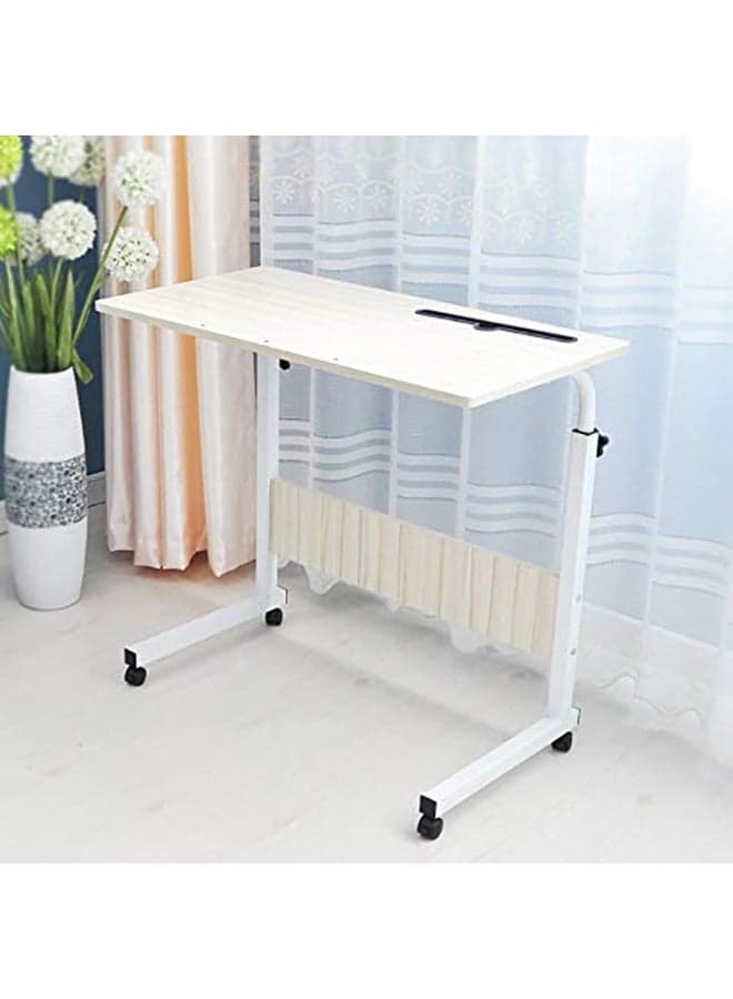Adjustable Table White 80x40cm
