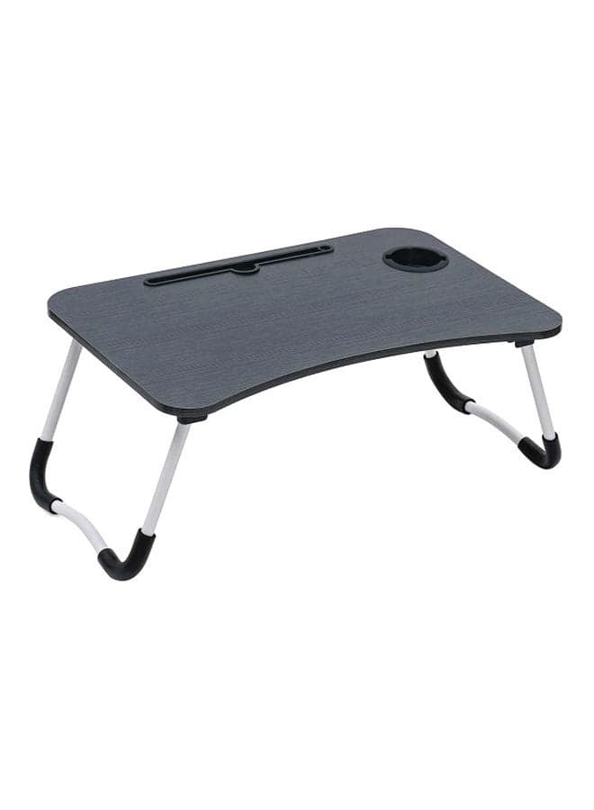 Foldable Laptop Table Black 60x27x40cm