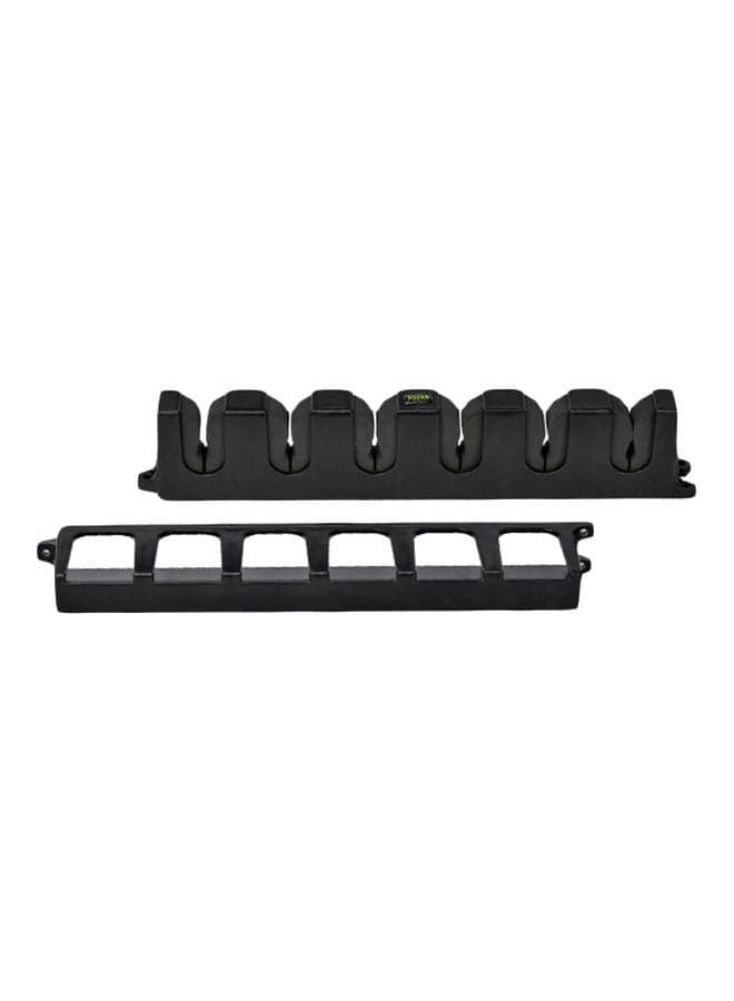 WV2 Wall Mounted Vertical Fishing Rod Holder 34.5x3.3x6.4cm