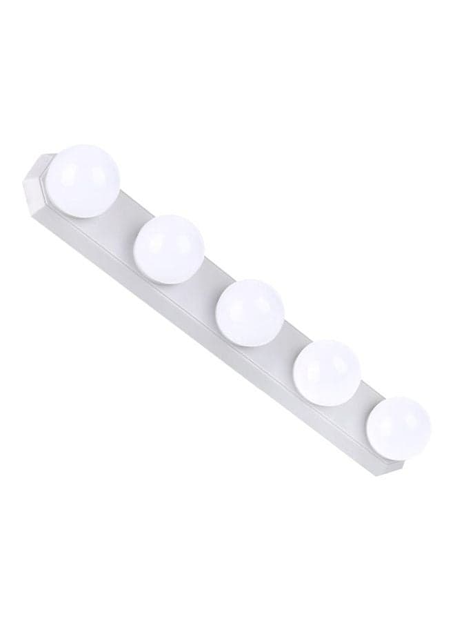 LED Makeup Mirror Lights With Suction Cup White/Yellow/Brown 200x140x56mm