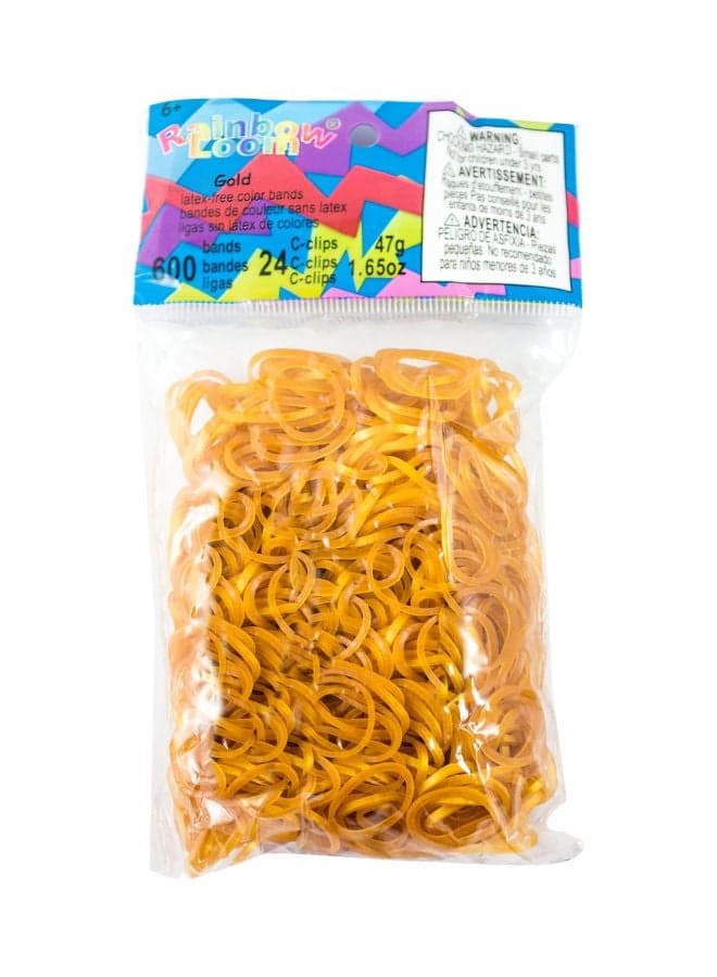 624-Piece Rubber Band With C-Clip Set