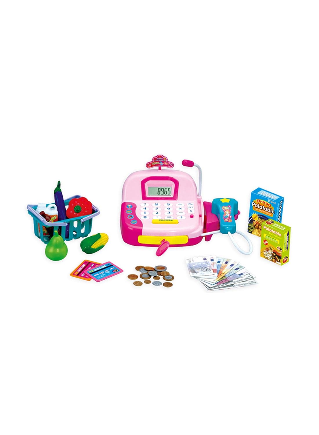 The Cash Register With Calculator/Music/Lighting/Microphone