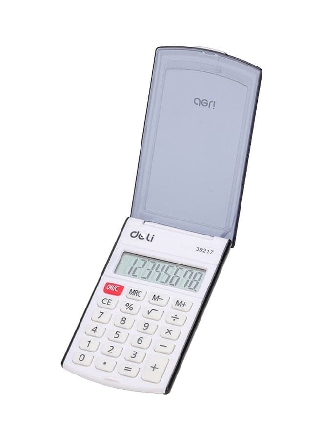 8-Digit Calculator White/Black/Res