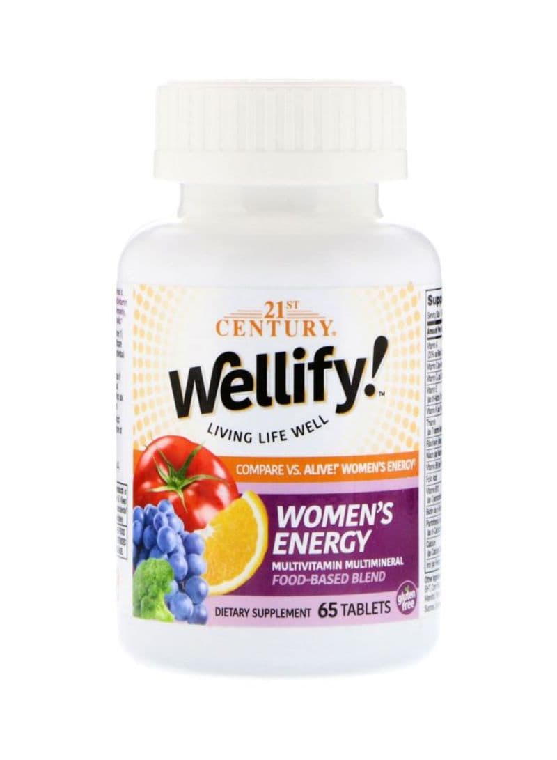 Wellify Multivitamin Multimineral Food Based Blend - 65 Tablets
