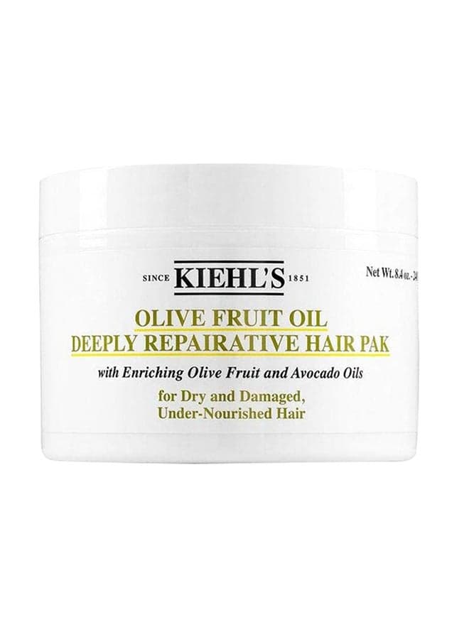 Olive Fruit Oil Deeply Repairative Hair Pak White 240ml