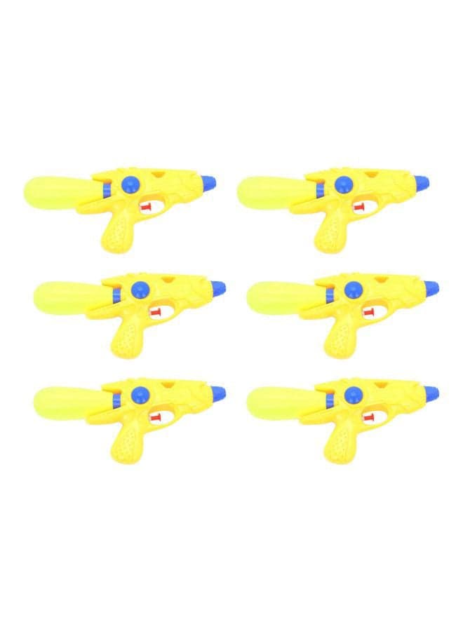 6-Piece Plastic Water Gun TY0083 4.5x24x11cm