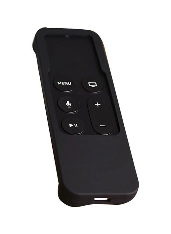 Protective Silicone Cover For Apple TV 4th Gen Siri Remote Controller Black