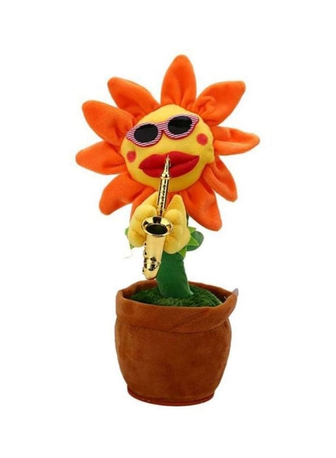 Singing Dancing Saxophone Sunflower