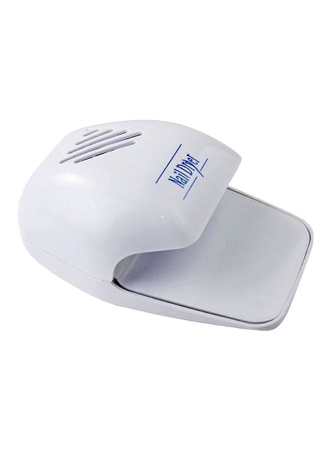 Professional Portable Nail Gel Polish Dryer White/Blue