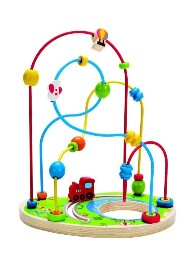 Playground Pizzaz Wooden Bead Maze E1811
