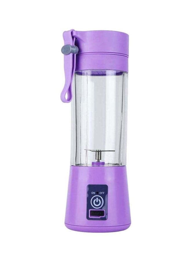 Portable Mini Electric Blender 2978 Purple/Clear