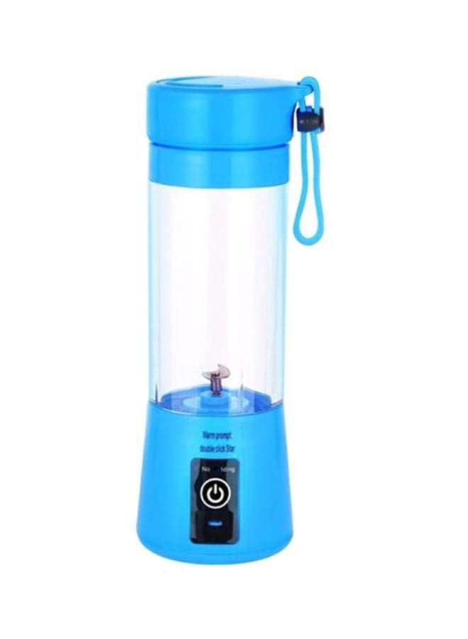 Rechargeable Mini Electric Blender HM-03 Blue/Clear