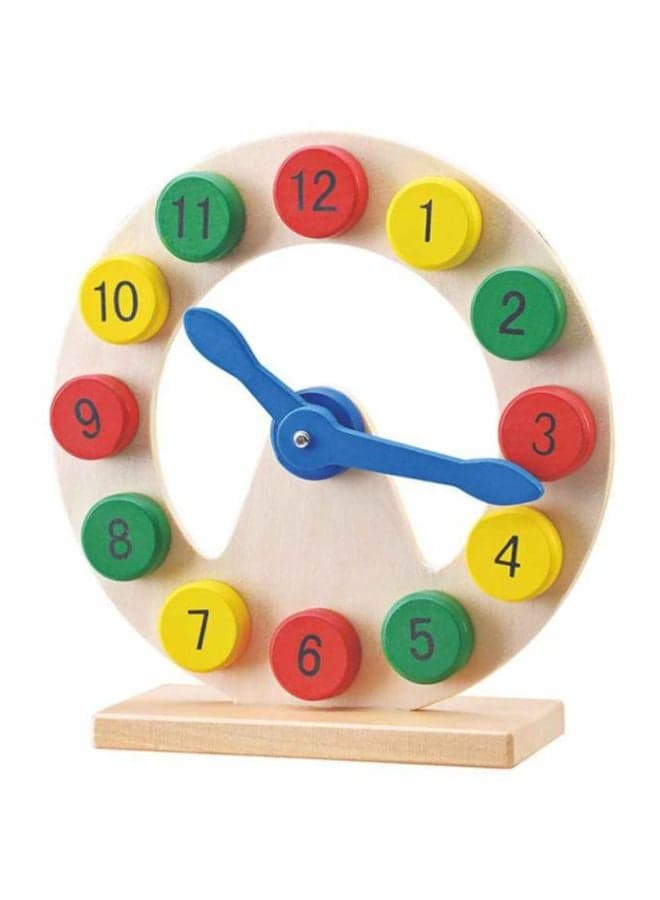 Wooden Digital Clock Toy 20.5x20.8x7cm