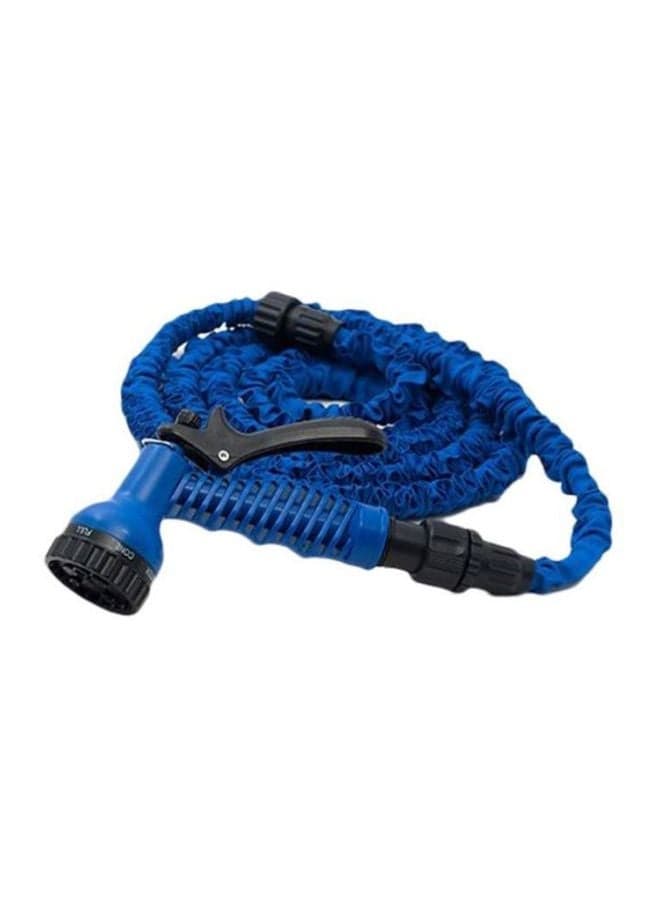 Expanding Magic Hose With Sprayer Nozzle Blue 100feet