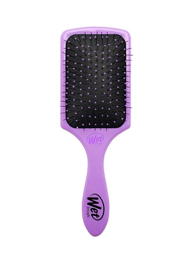 Paddle Detangler Hair Brush Purple/Black 12x3.5inch