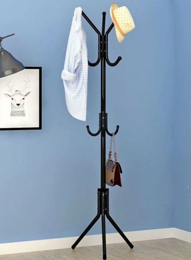 Metal Cloth Rack Clothes And Coat Hanger Rack Garments Rack Elegant White Free Standing Cloth Rack Black 175x42x46cm