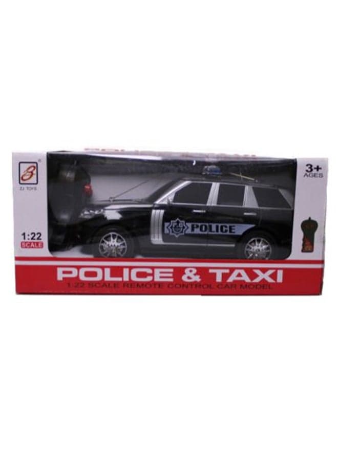 Police And Taxi Remote Control Car 30 x 13cm