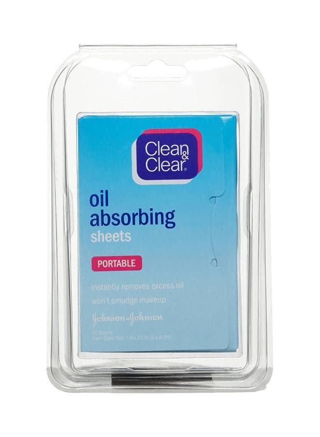 50-Piece Oil Absorbing Sheets 50x(5x8)cm