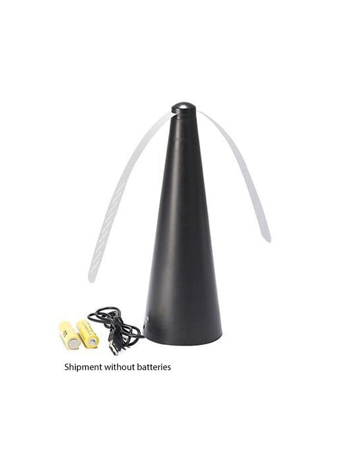 Fly Repellent Fan Food Protector Black 25.00X10.00X10.00cm