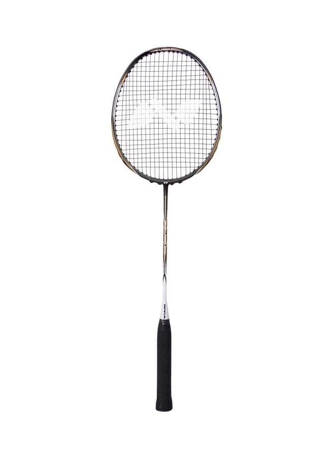 Graphite-Lined Badminton Racquet