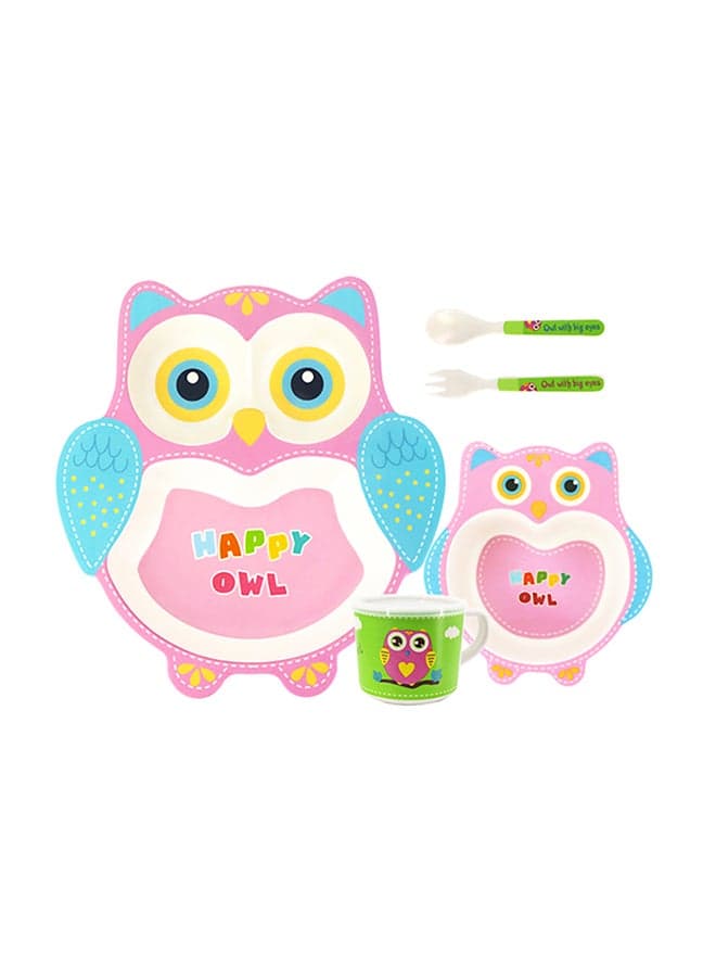5-Piece Cartoon Dinnerware Set