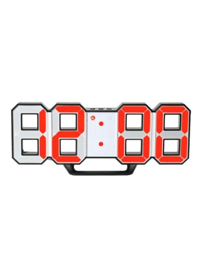 Multifunctional Large LED Digital Alarm Wall Clock Red