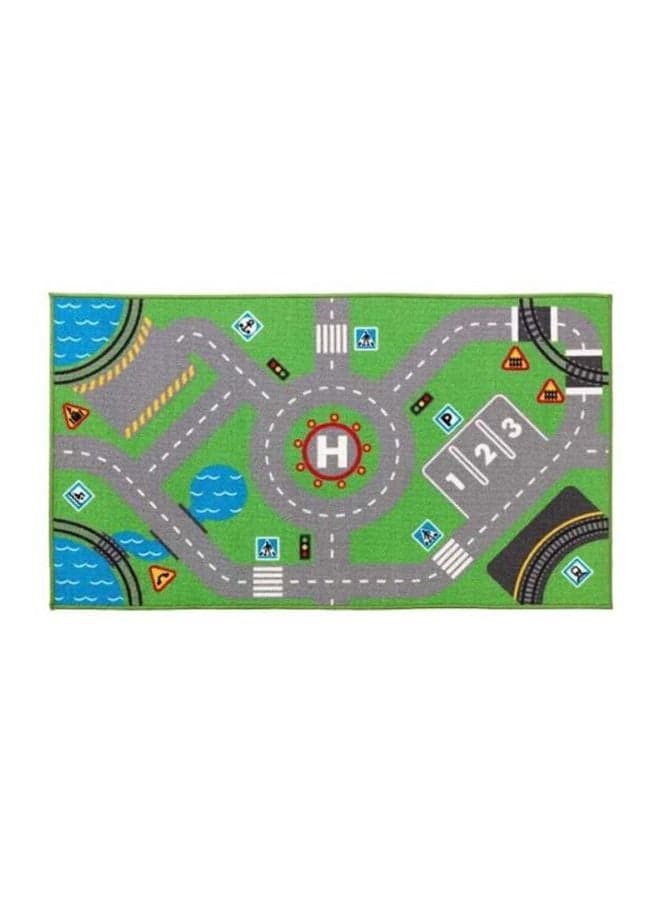 Anti-skid Soft Area Rug Multicolour 75x135cm