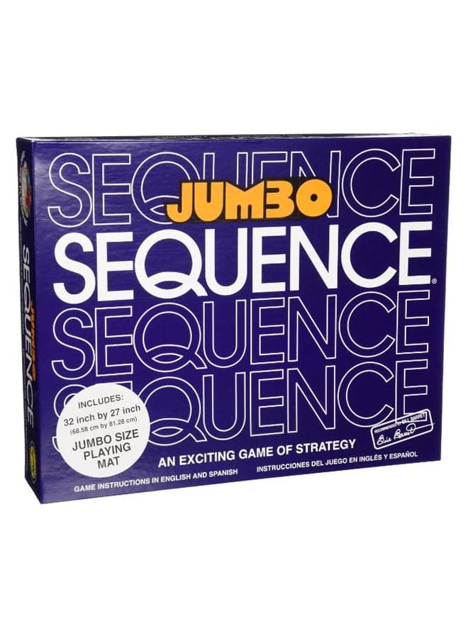 Jumbo Sequence Board Game 8080