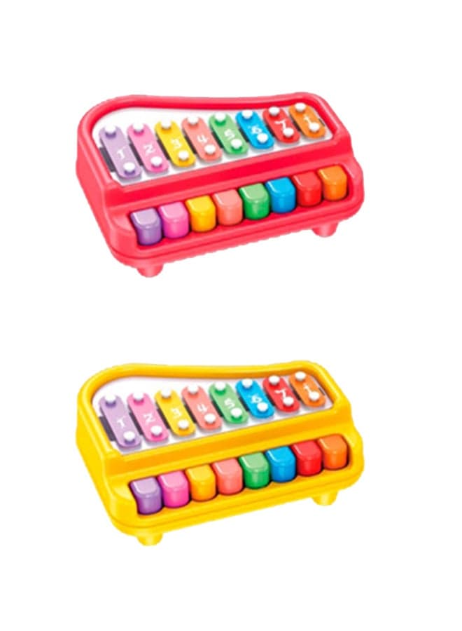 8-Key Baby Piano Keyboard – Educational Musical Learning Toy for Toddlers