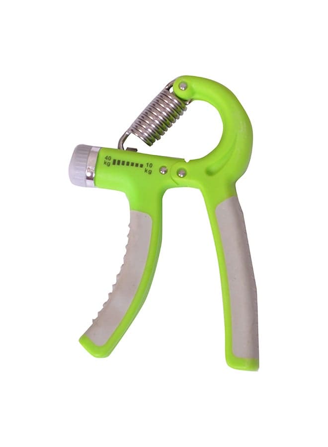 Hand Grip Strengthener Green Grey 16 x 6 x 2cm