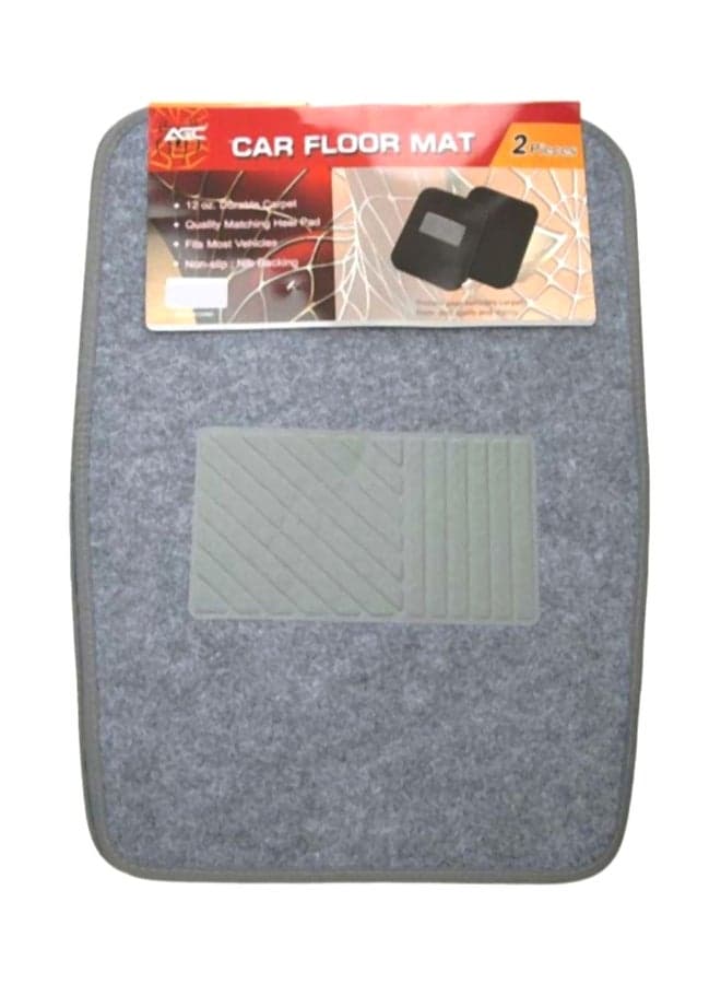 2-Piece Non-Slip Car Mat Set