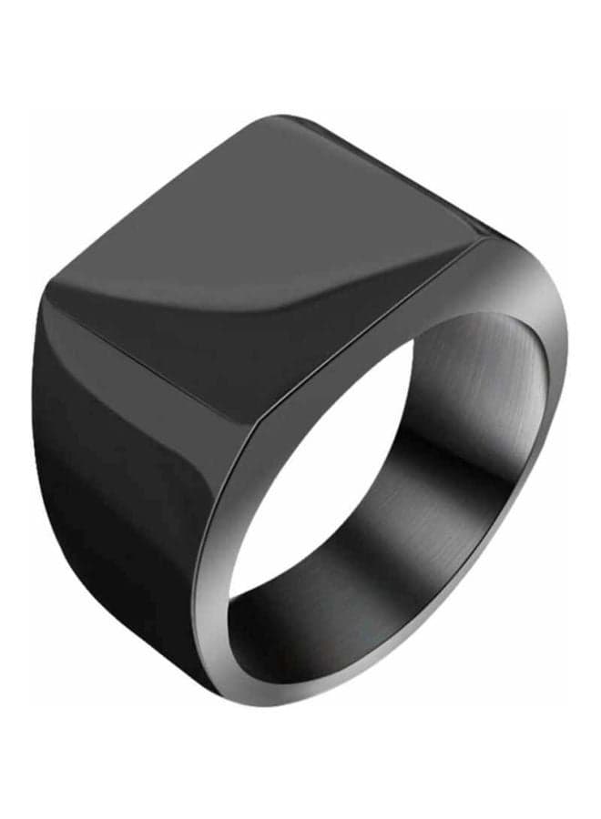 Titanium Signet Ring