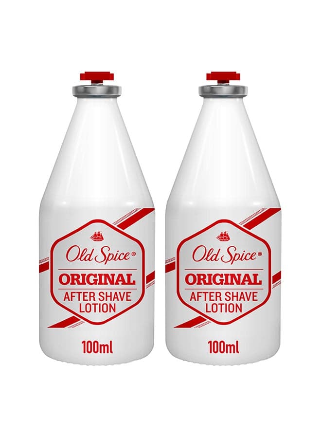 Original After Shave Lotion Pack of 2 100ml