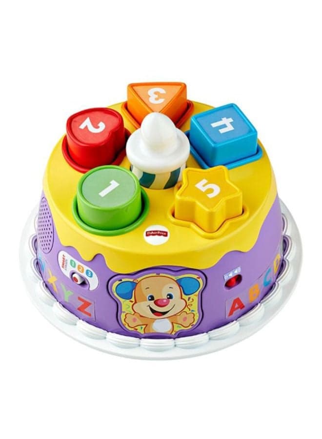 Laugh And Learn Smart Stages Magical Lights Birthday Cake 21.5x24x27.5cm