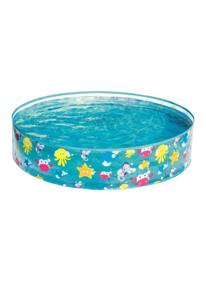 Sea Creatures-Printed Inflatable Pool 55028 122x25cm