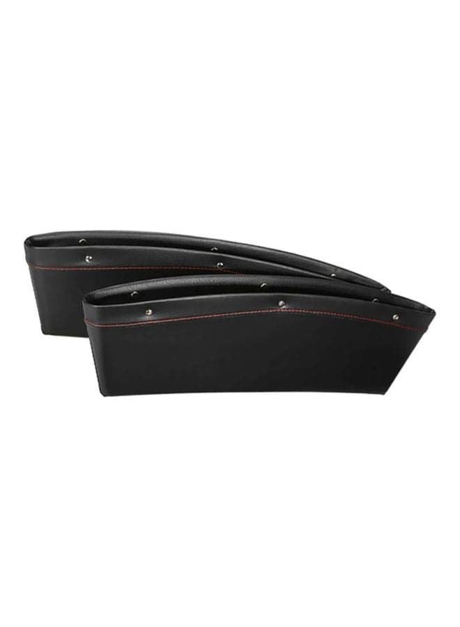 2-Piece PU Leather Storage Flaps