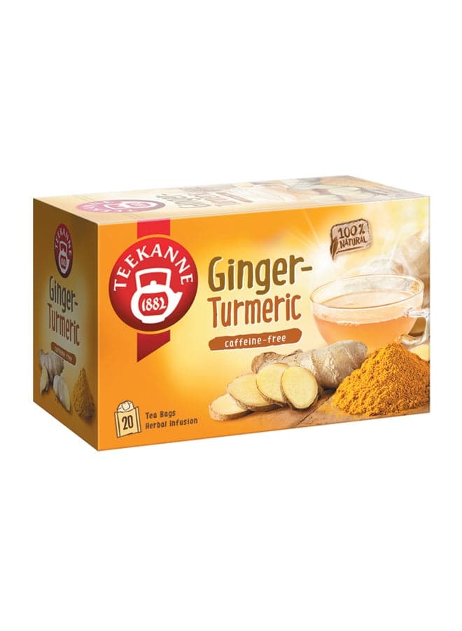 Ginger Turmeric Tea, 20 Piece 1.75grams