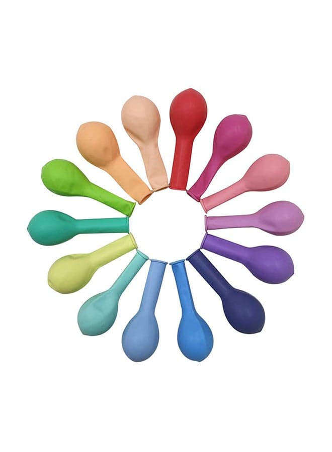 100-Piece Pastel Latex Party Balloons - Assorted