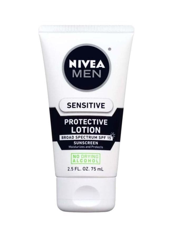 Pack Of 3 Sensitive Protective Moisturize With Broad Spectrum SPF 15 75ml