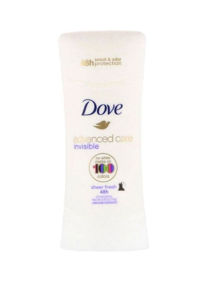 Advanced Care Antiperspirant Deodorant White 75grams