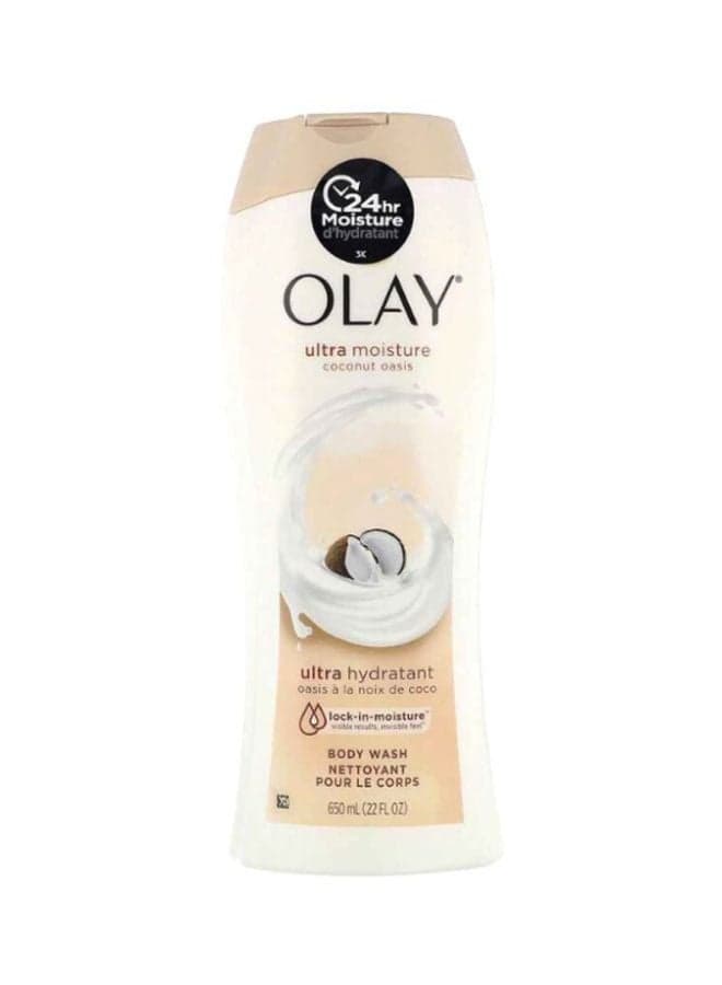 Ultra Moisture Coconut Oasis Body Wash 650ml