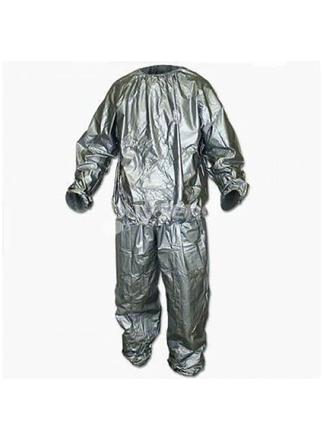 2-Piece Pvc Sauna Suit Set