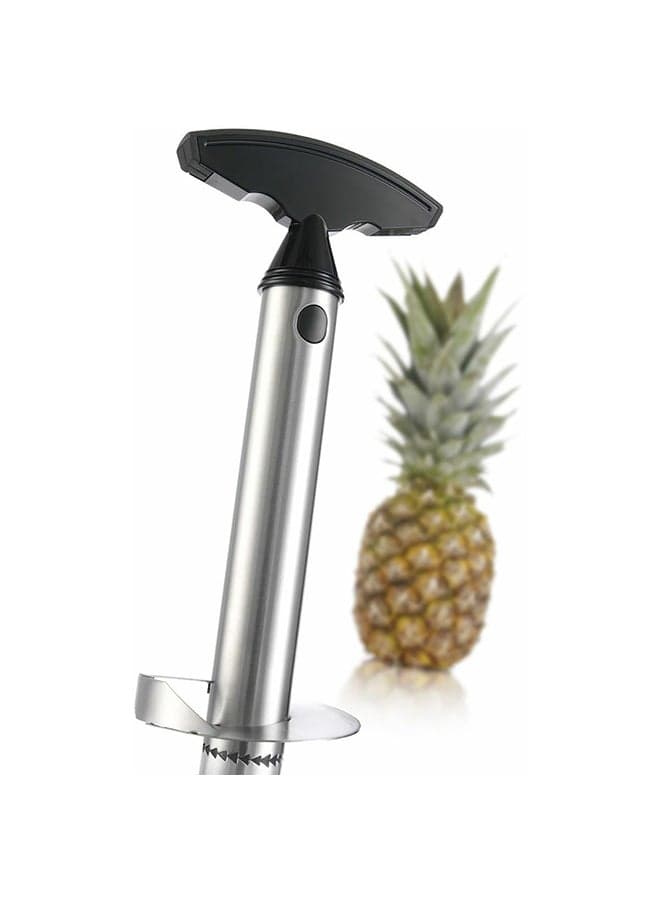 Pineapple Corer Slicer Silver/Black 20.2cm