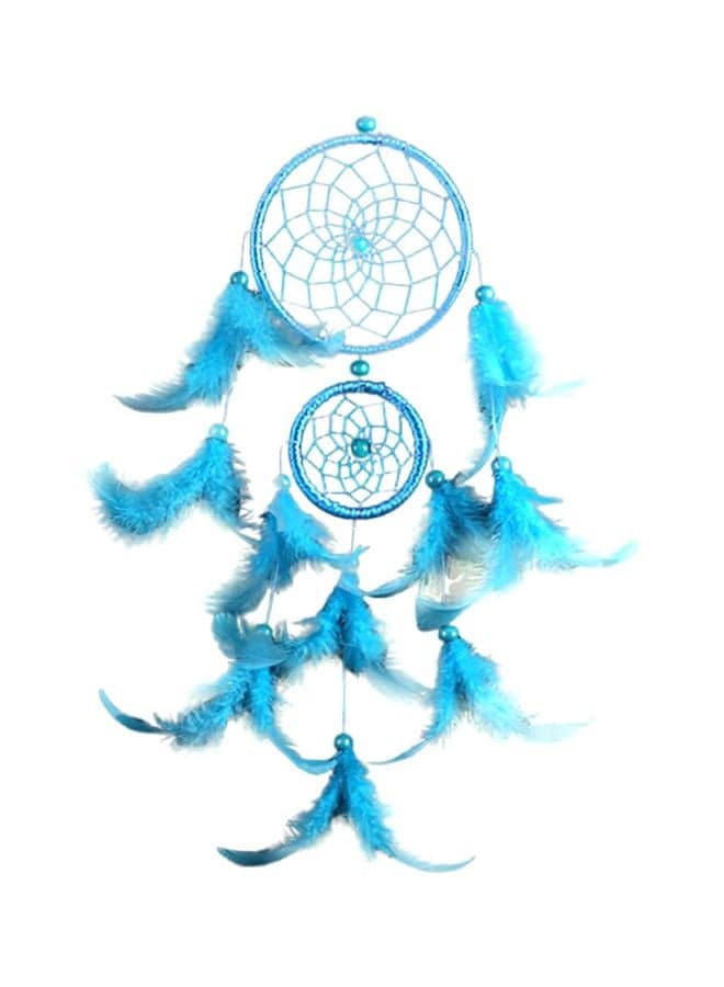 Handmade Lace Dream Catcher Blue